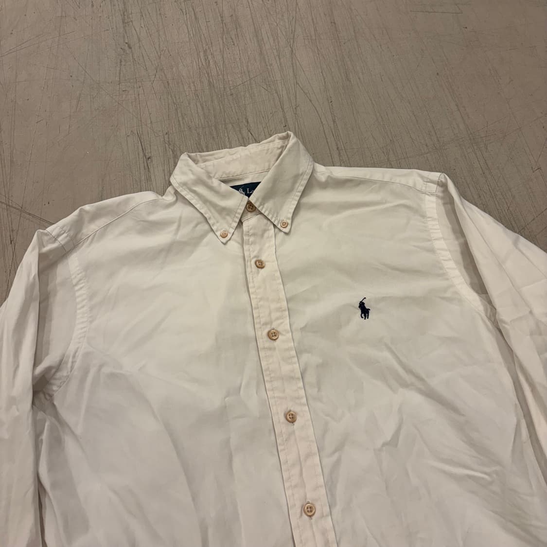 폴로 랄프로렌 포니 화이트 셔츠 상품이미지2