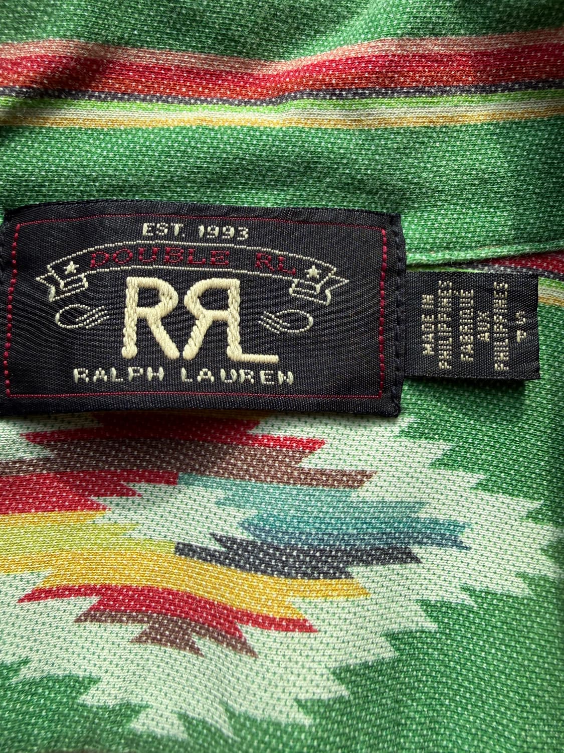 더블알엘 치마요 캠프셔츠 S(M) 상품이미지5