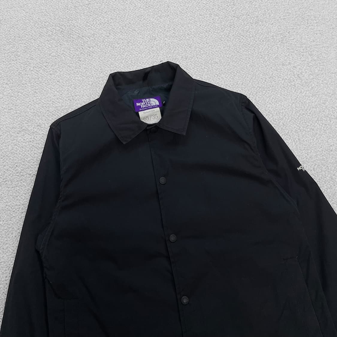 노스페이스 퍼플라벨 코치 자켓 블랙 상품이미지3