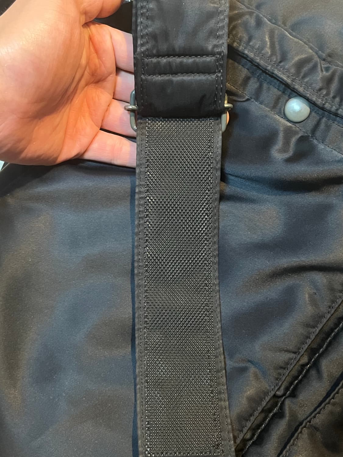 요시다 포터 탱커 2-포켓 플랩 대형 숄더백 (희귀 단종 모델) 상품이미지3