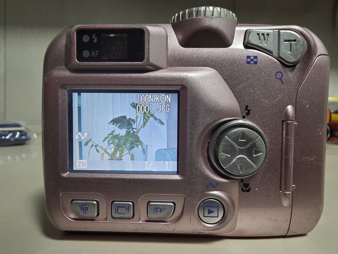 니콘 쿨픽스 2100 빈티지 디지털카메라 상품이미지7