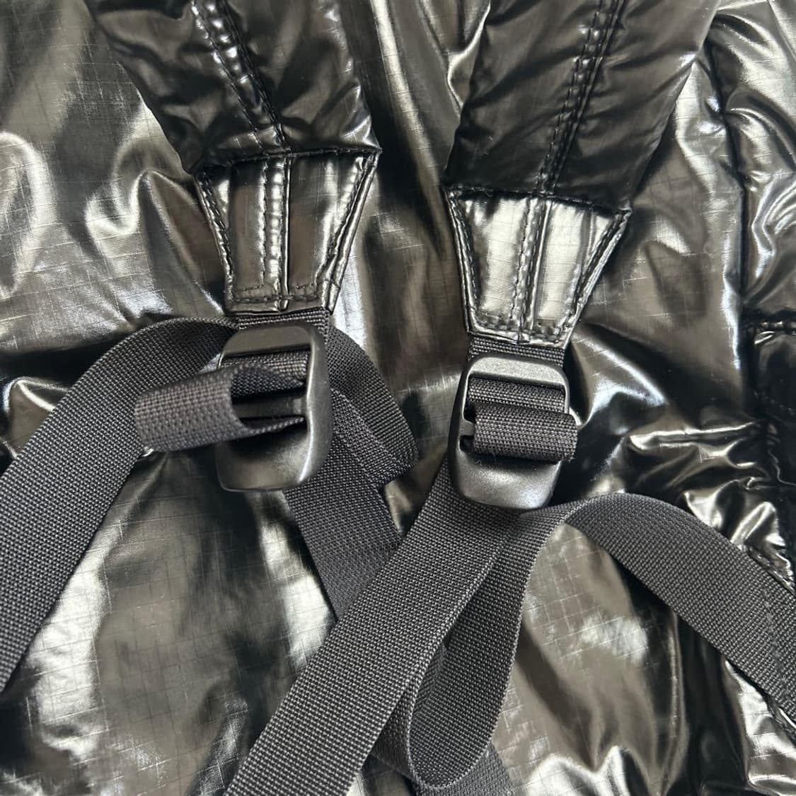 porter cire 백팩 유광 블랙 포터 럭색 상품이미지5