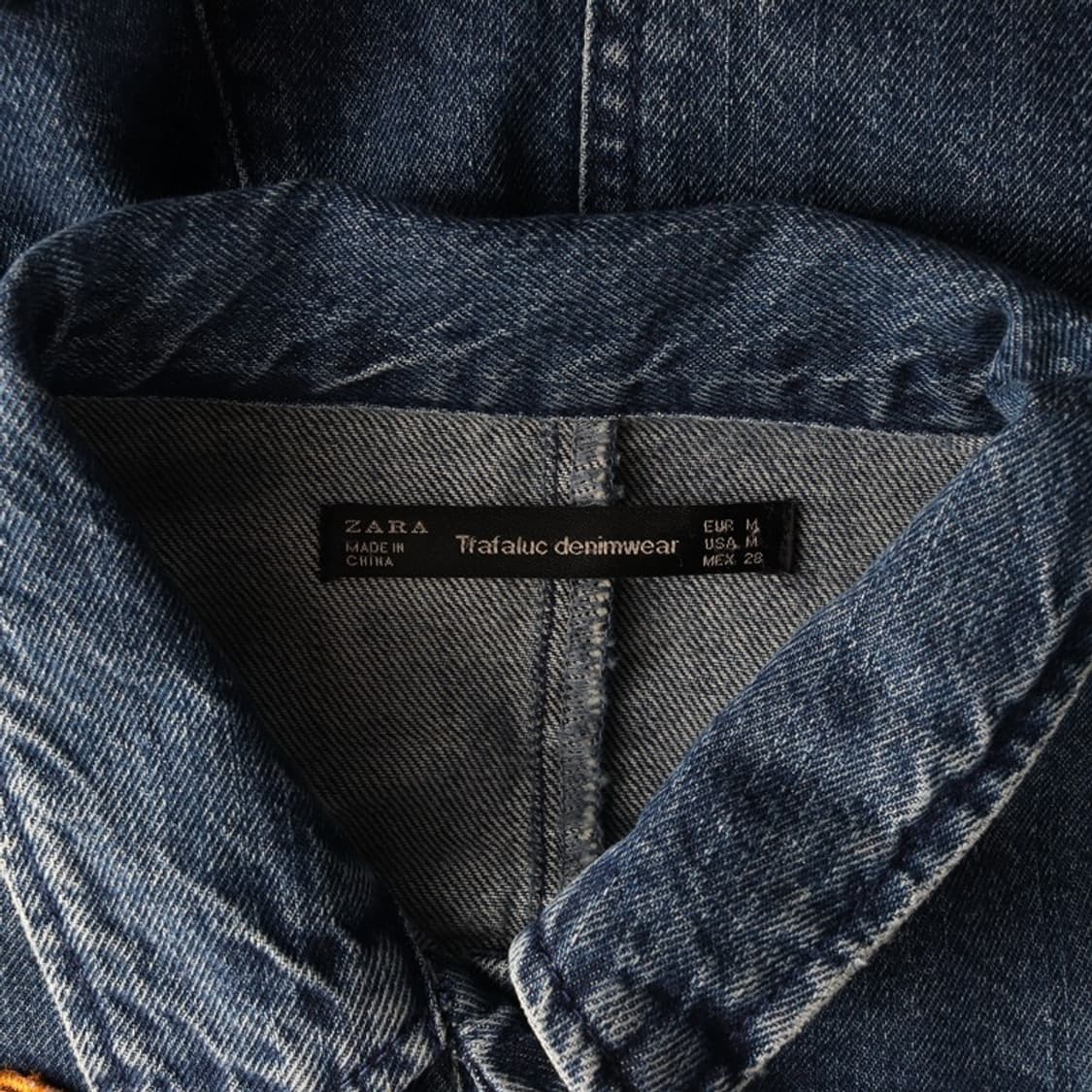 자라 데님 원피스 M 상품이미지5