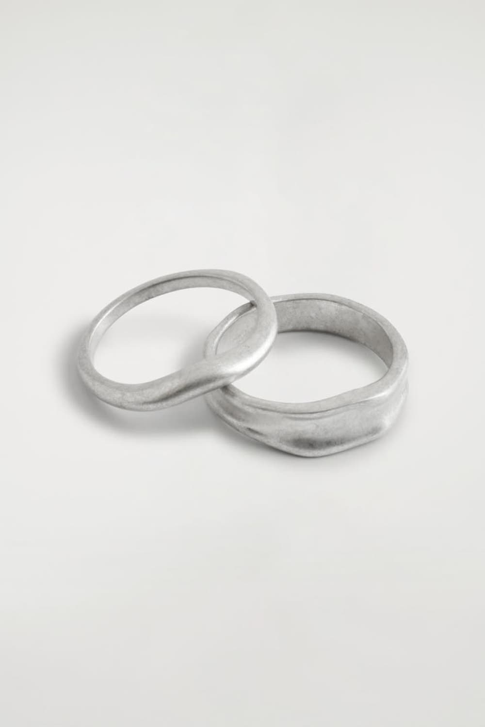 Cos 해머드 링 세트 M 상품이미지1