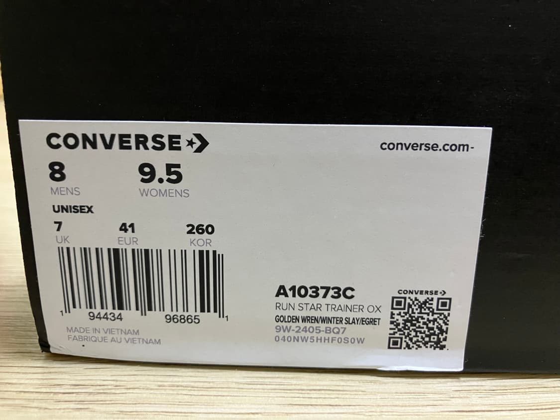 [260] 컨버스 런스타 트레이너 골든 렌 상품이미지2