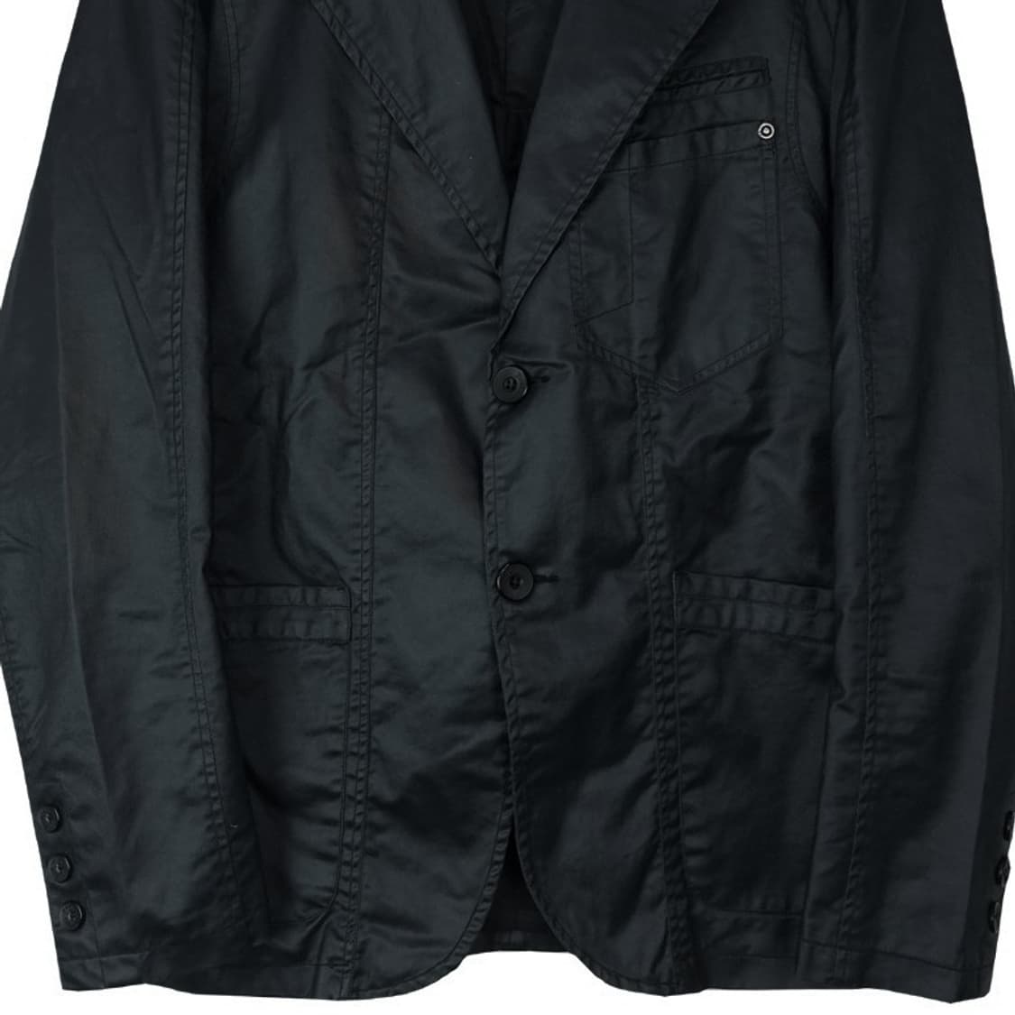 [지스타 로우] 투버튼 코팅 블레이저 자켓 M17965 상품이미지5