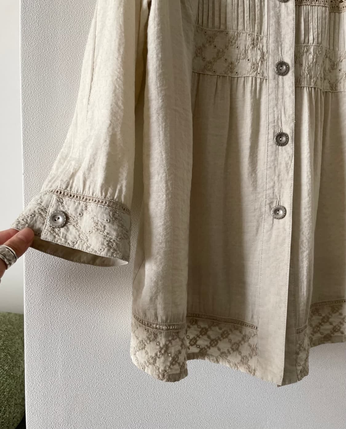 stitch blouse 상품이미지4