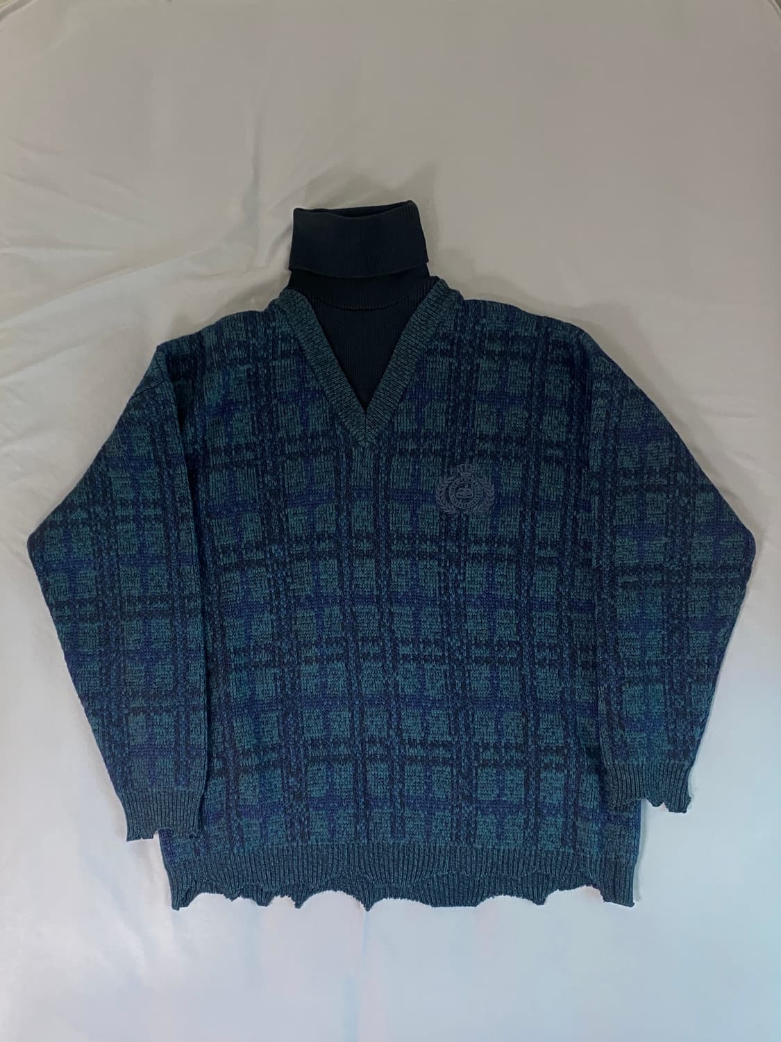 발렌시아가 레이어드 터틀넥 니트 상품이미지1