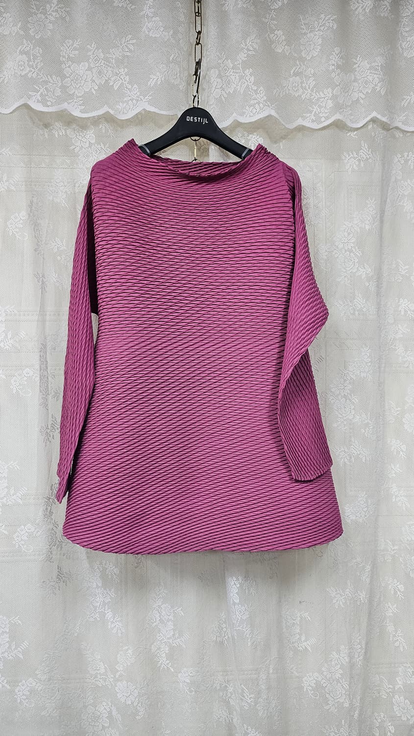 플리츠 주름 셔츠  상품이미지3