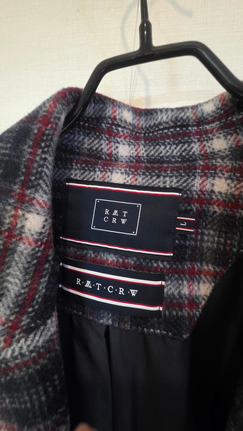 로맨틱 크라운 겨울 체크 코트 (L) 상품이미지4