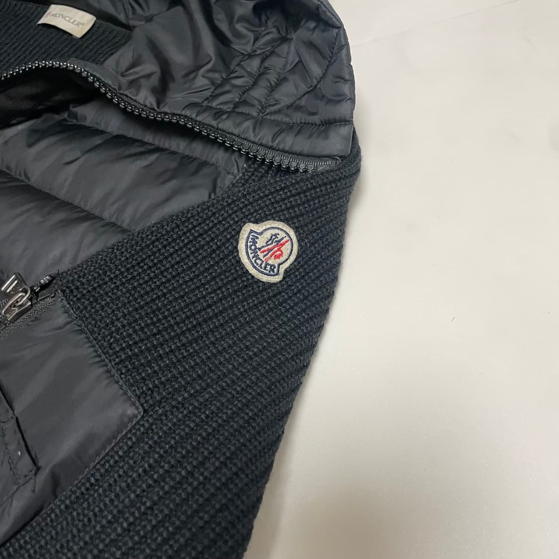 몽클레어 후드 니트패딩 M (95~100) 상품이미지2