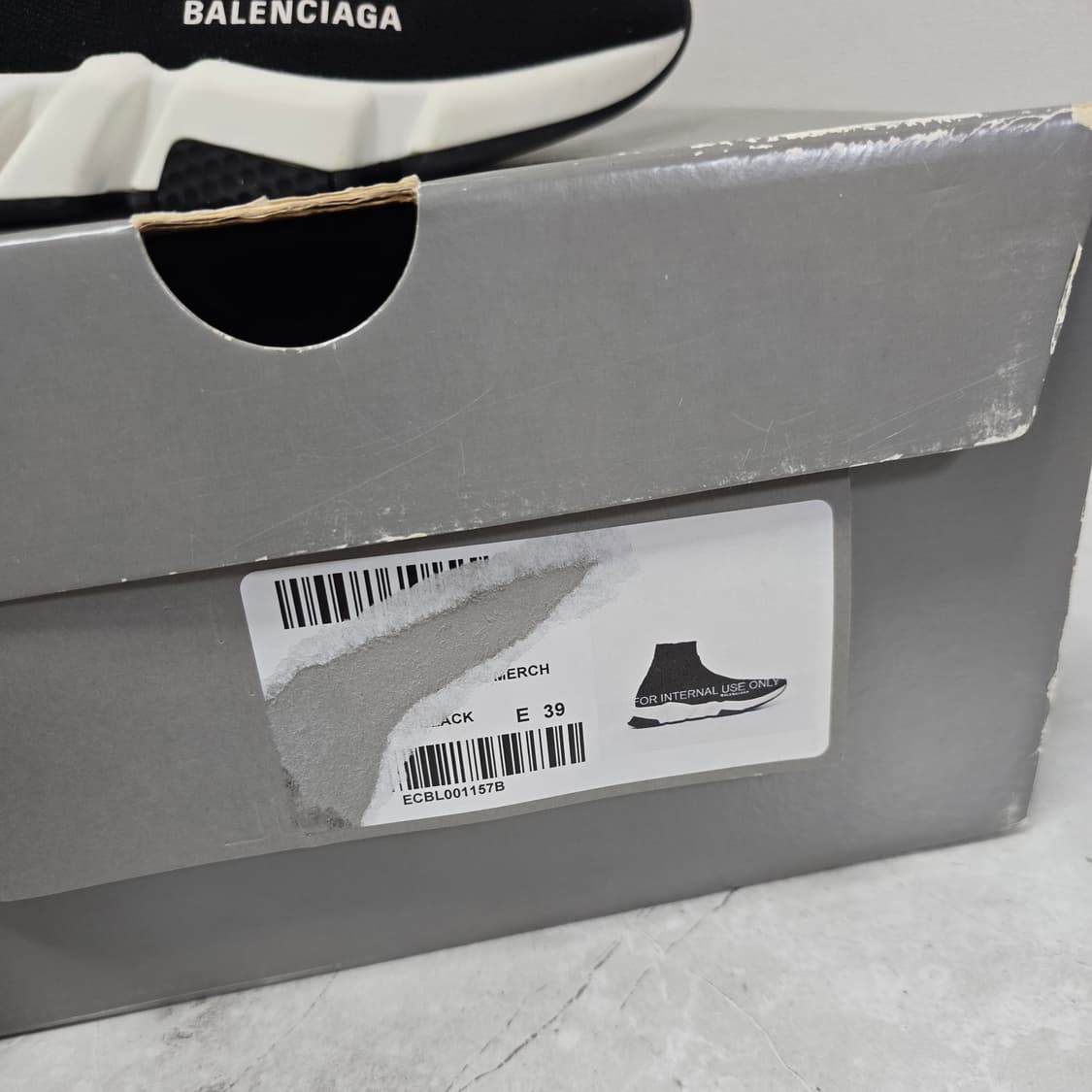발렌시아가 스피드러너 스니커즈 신발 39사이즈 255 260 판매 상품이미지8