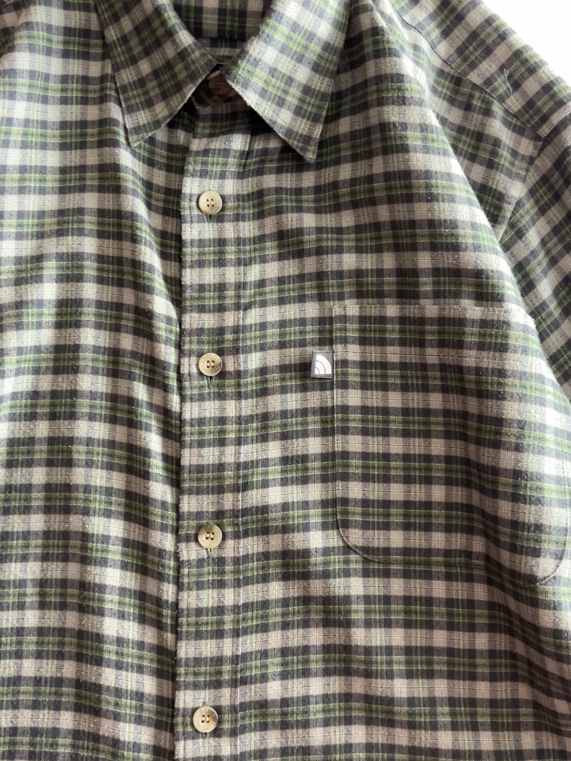 노스페이스 원포켓 플란넬 체크셔츠 110 상품이미지4