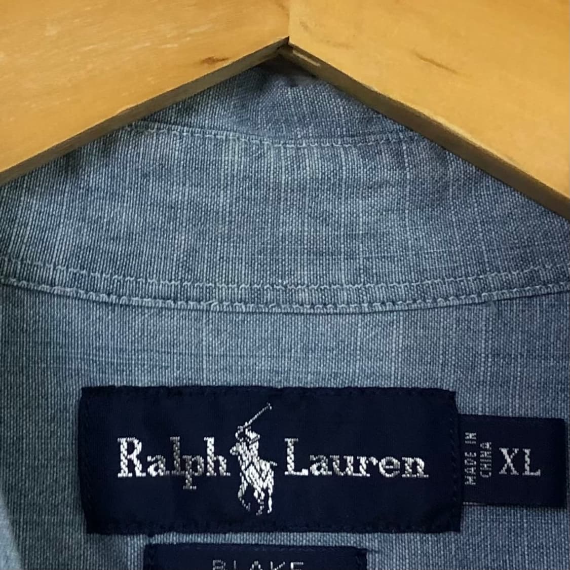 XL 폴로 데님 셔츠 상품이미지3