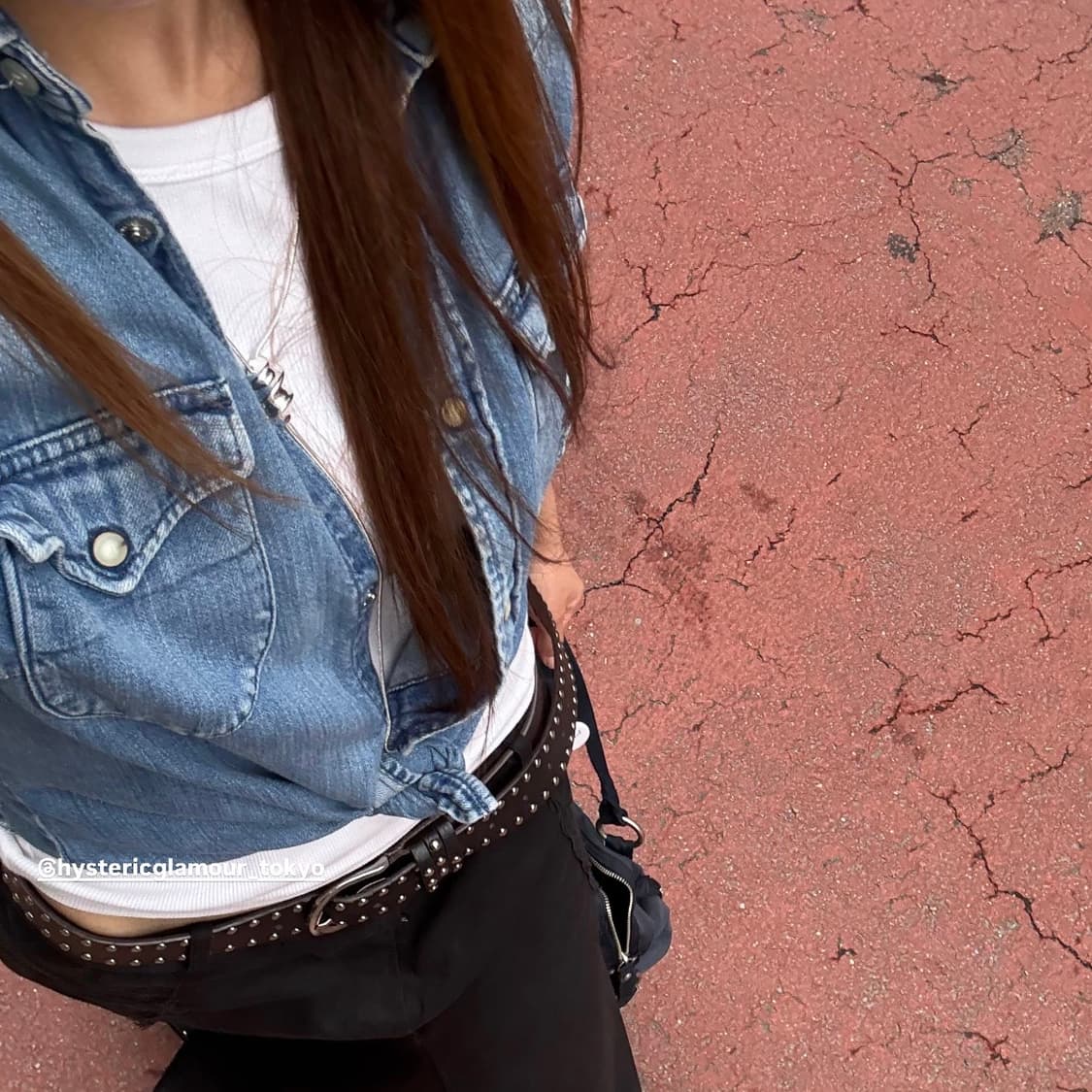 Hysteric Glamour 데님 웨스턴 셔츠 상품이미지7