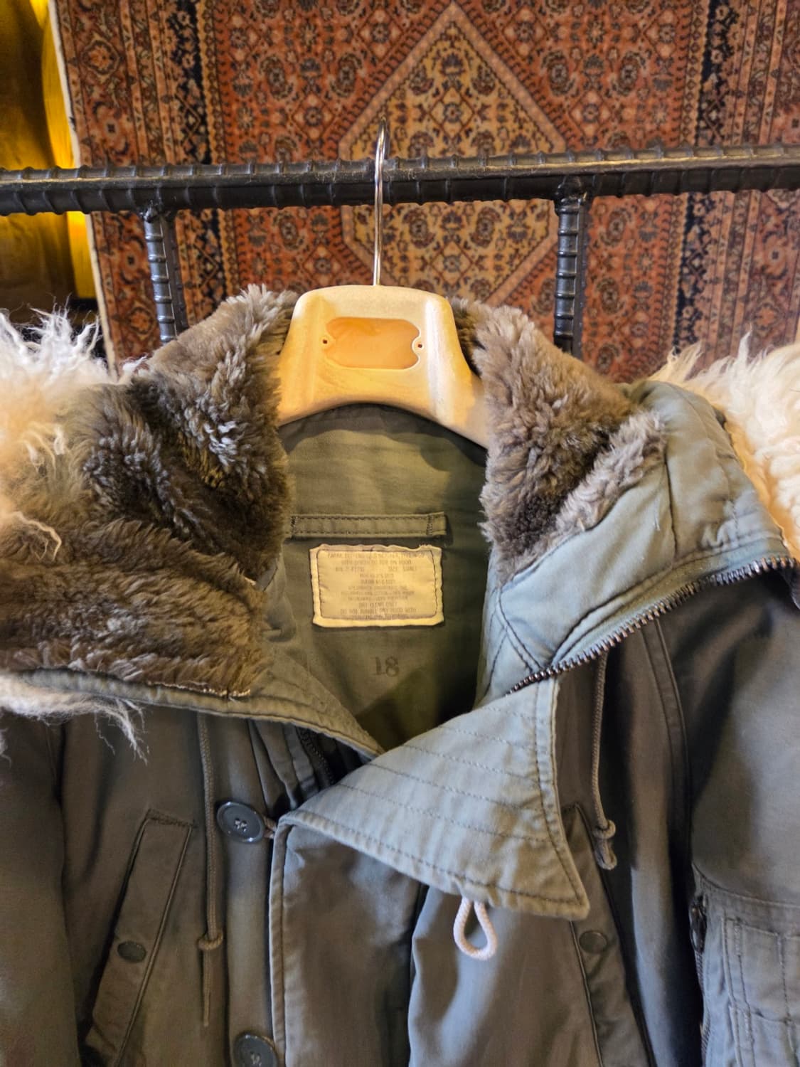 미국 오리지날 N-3B 코트 상품이미지2