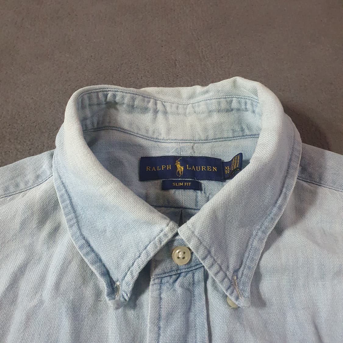 폴로 코튼 반팔 셔츠 XL 상품이미지4