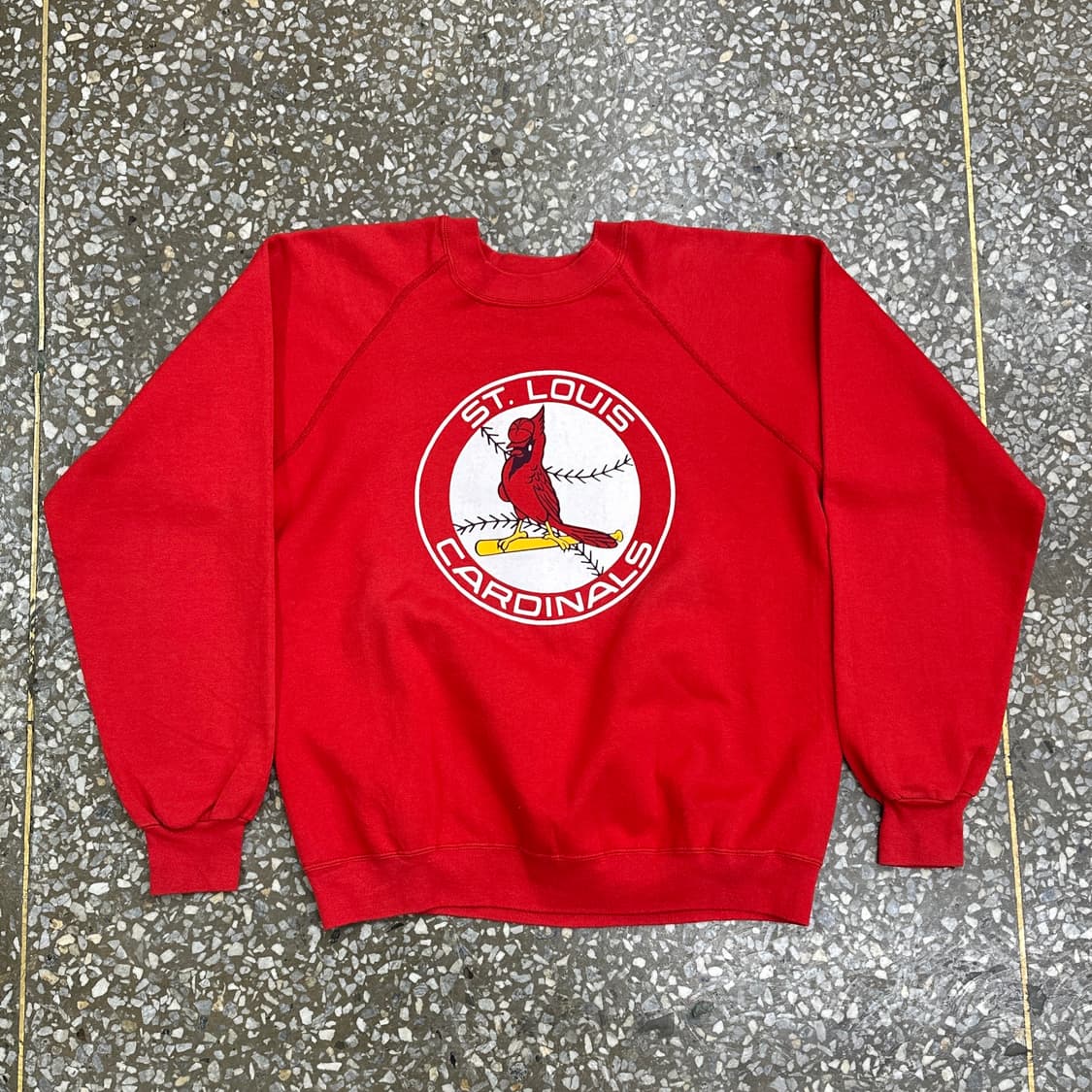80s USA 트렌치 카디날스 빈티지 스웻셔츠 L 상품이미지1