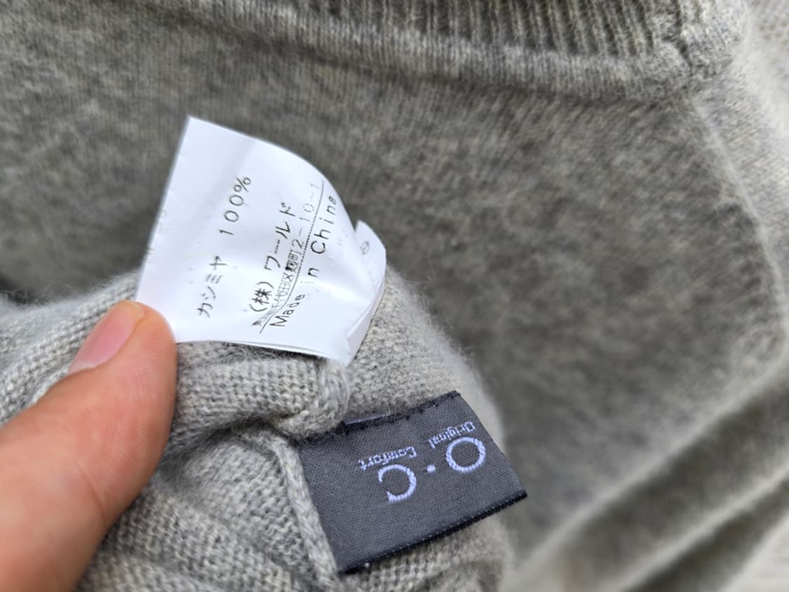 오주크 캐시미어 100% 상품이미지5