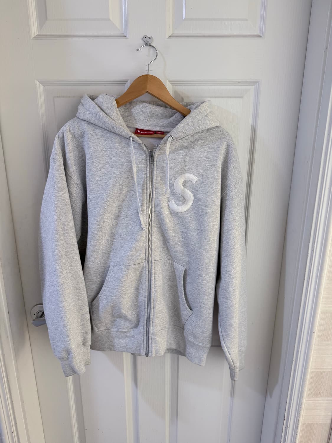 슈프림 S로고 후드집업 L 상품이미지1