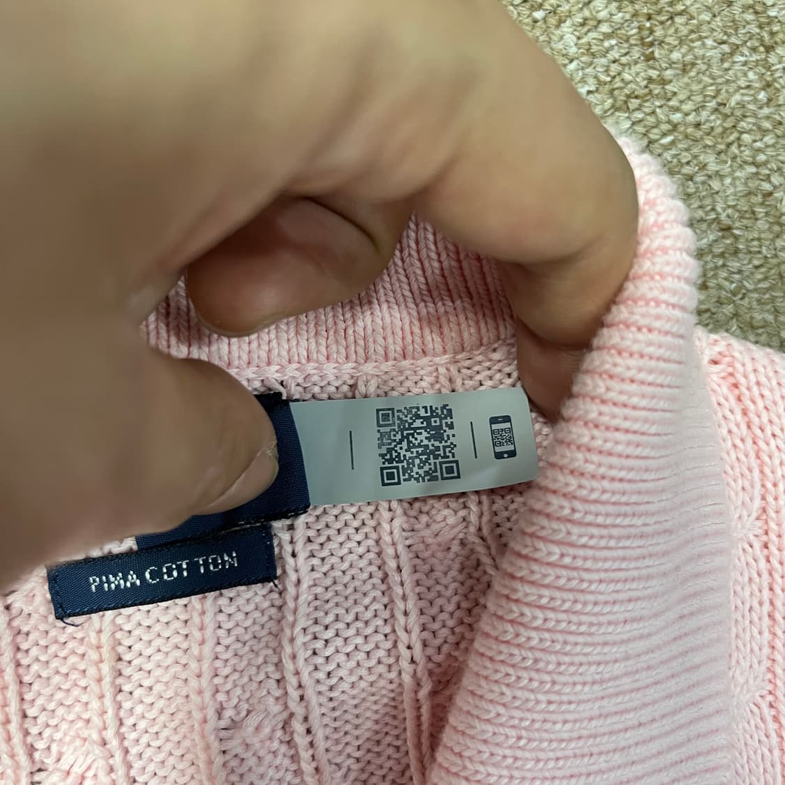 신형 폴로 랄프로렌 꽈배기 가디건 상품이미지7