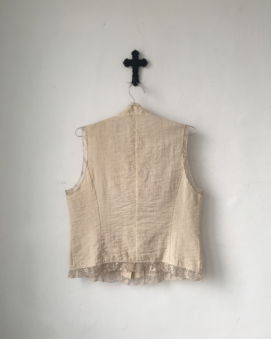 Lace layer vest 상품이미지3