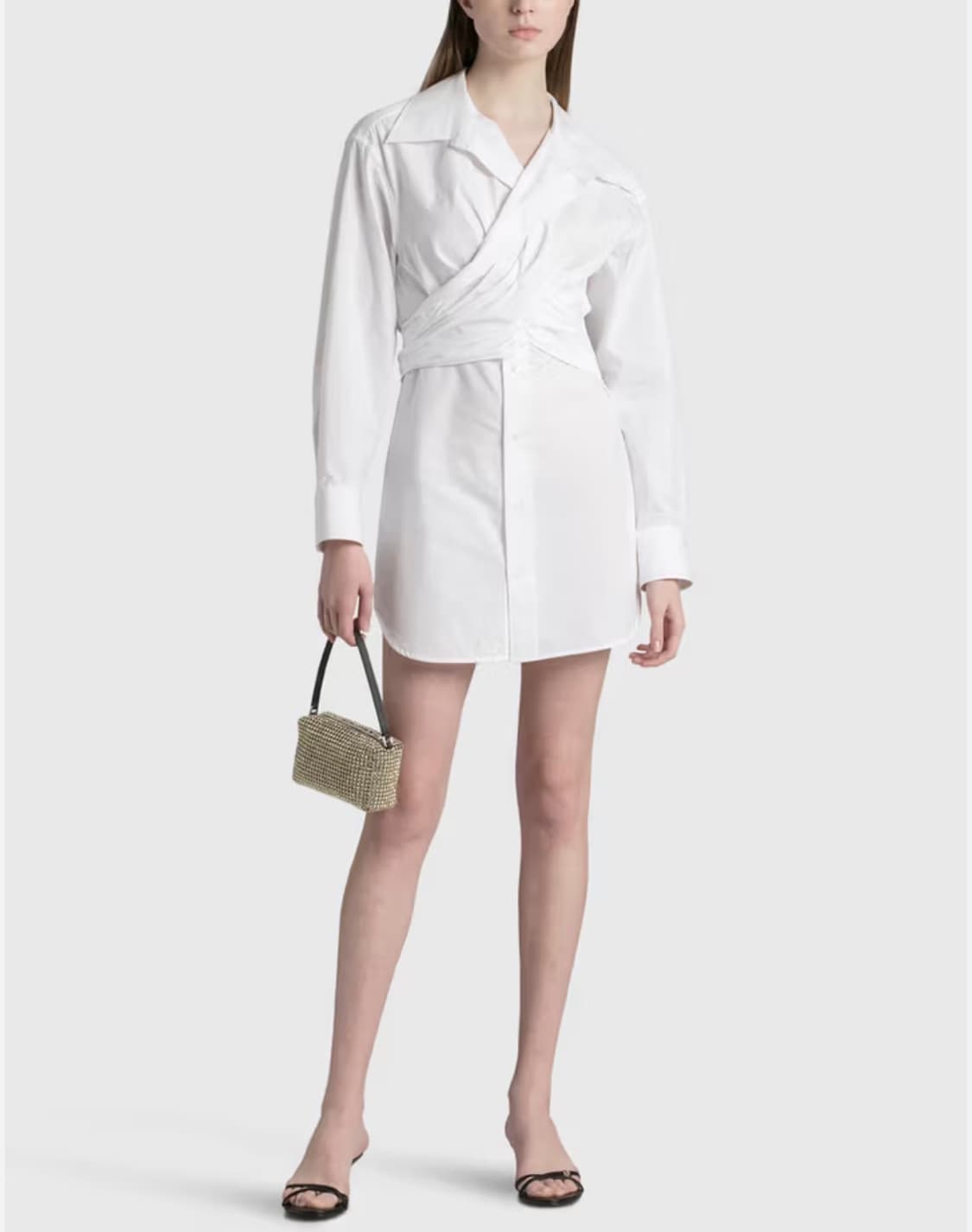 알렉산더왕 화이트 셔츠 원피스 상품이미지2