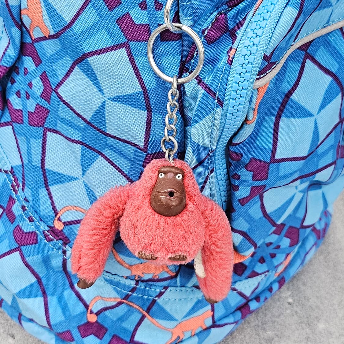 거의 미사용 깨끗한 키플링 백팩 블루 상품이미지4