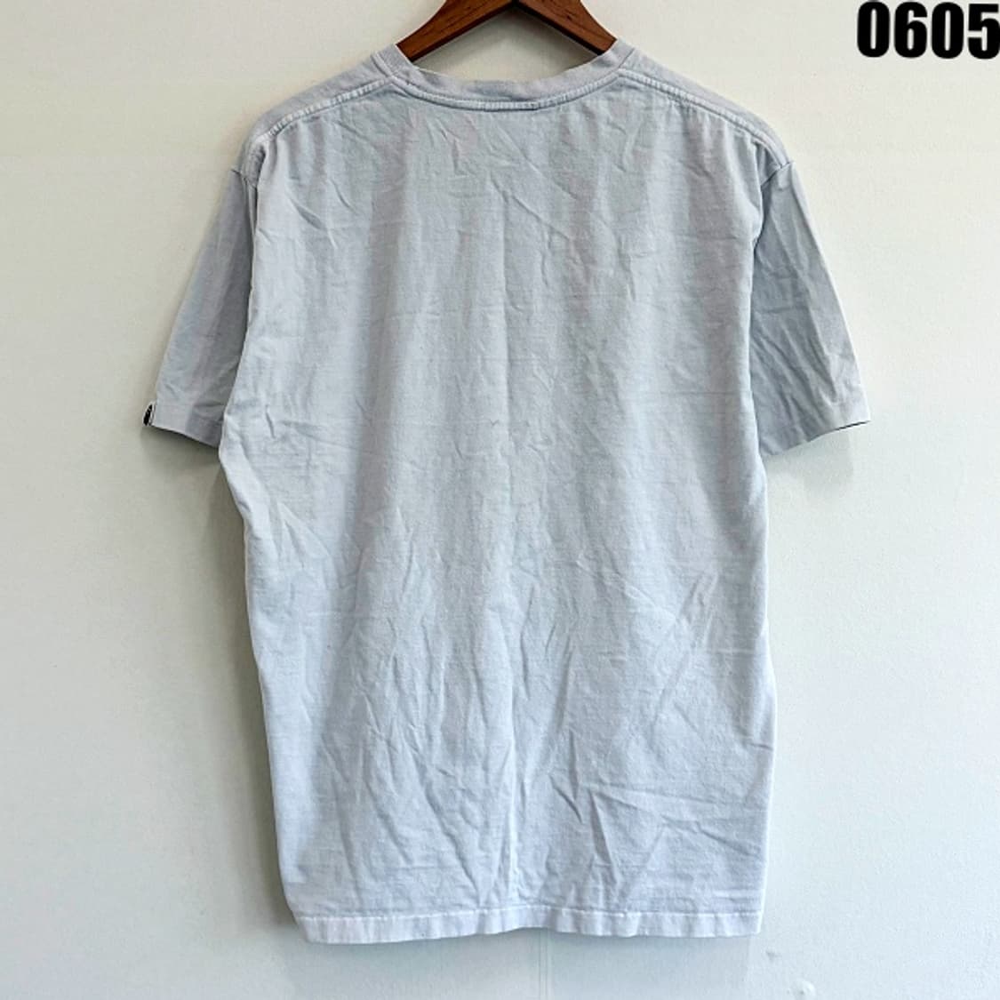 베이프 카모 패턴 에이프 헤드로고 반팔 티셔츠 XL 0605 상품이미지9
