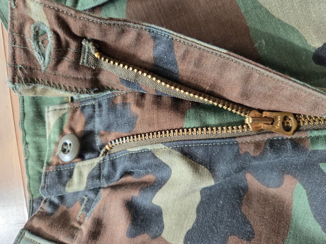 80s 오리지날 M-65 필드 팬츠 우드랜드 (M/S) 상품이미지6