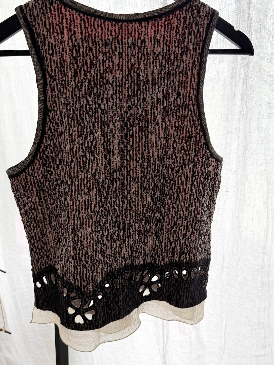 Rochas 2004 tweed vest 상품이미지4