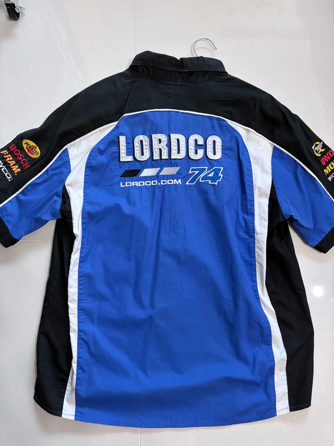 빈티지 레이싱 반팔셔츠 상품이미지2