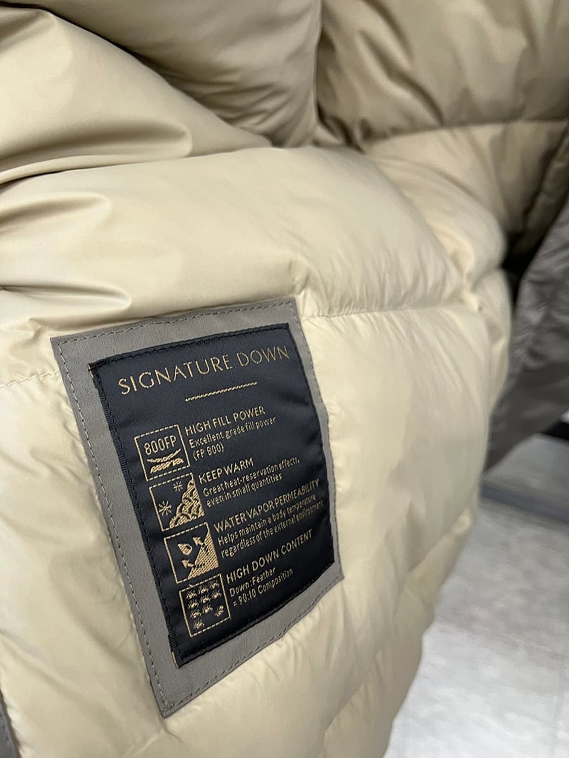 105) 닥스 양털 구스패딩  상품이미지6