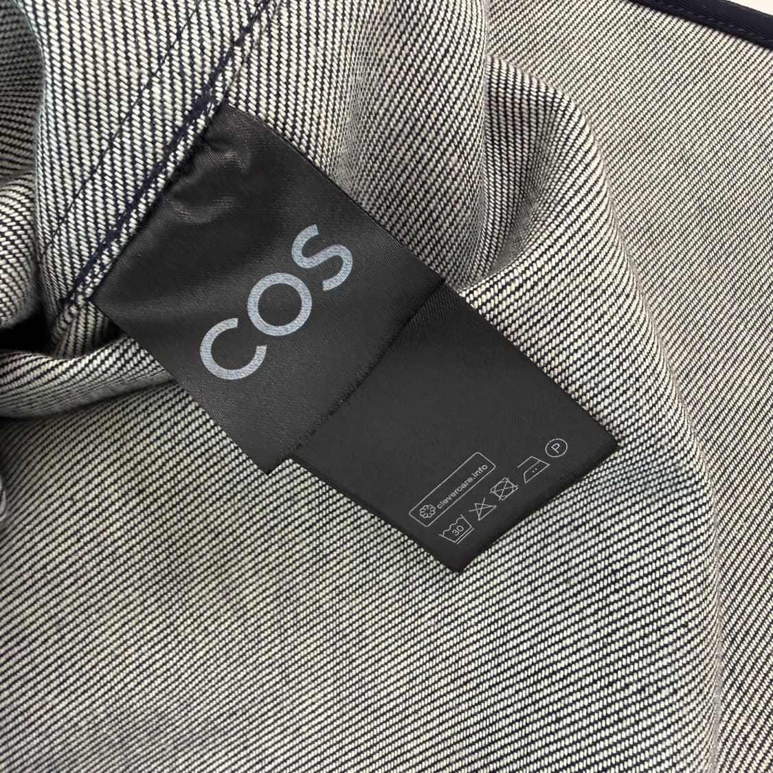 [38] COS 코스 레귤러 프린티드 데님 셔츠 상품이미지5