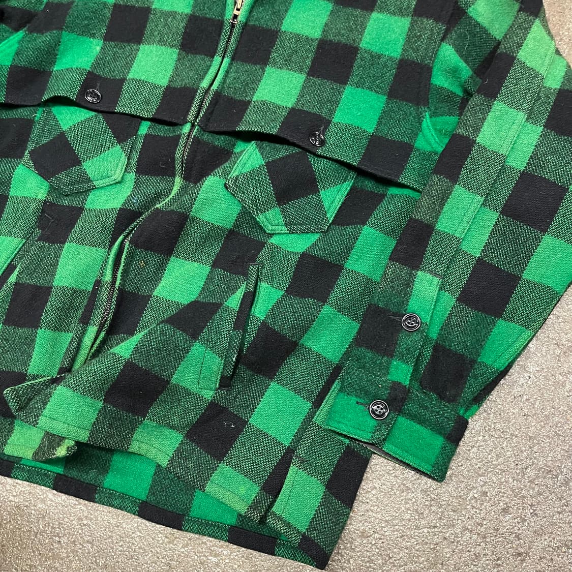 70s Johnson 매키노 울 자켓 (100-105) 상품이미지3