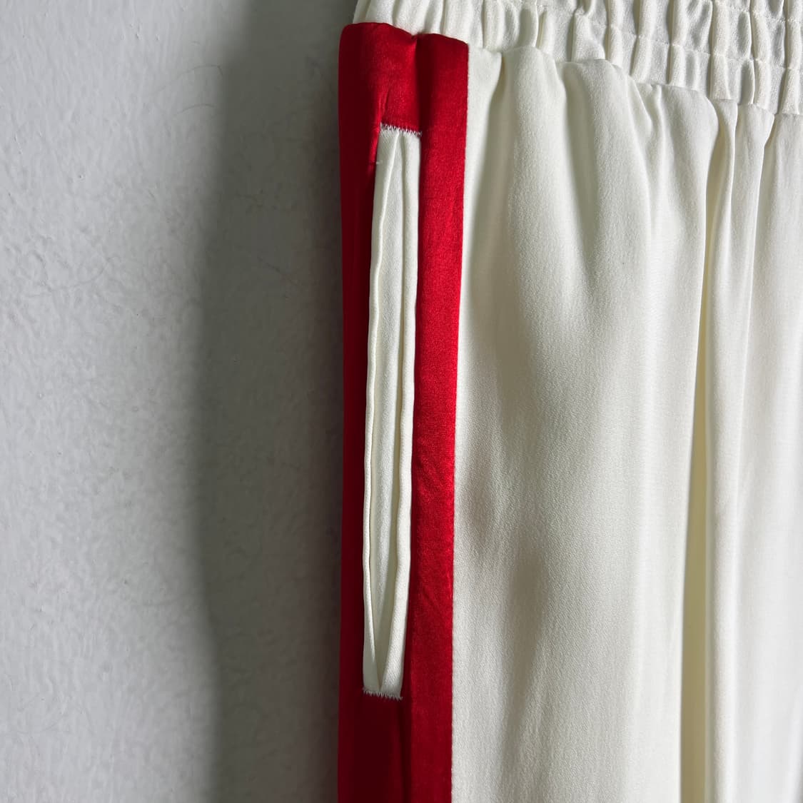 17ss each other 이치 아더 사이드 스트라이프 트랙 팬츠 XS 상품이미지6