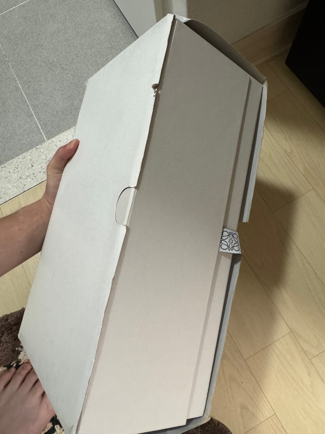 로에베 모카신 카키그린 상품이미지6