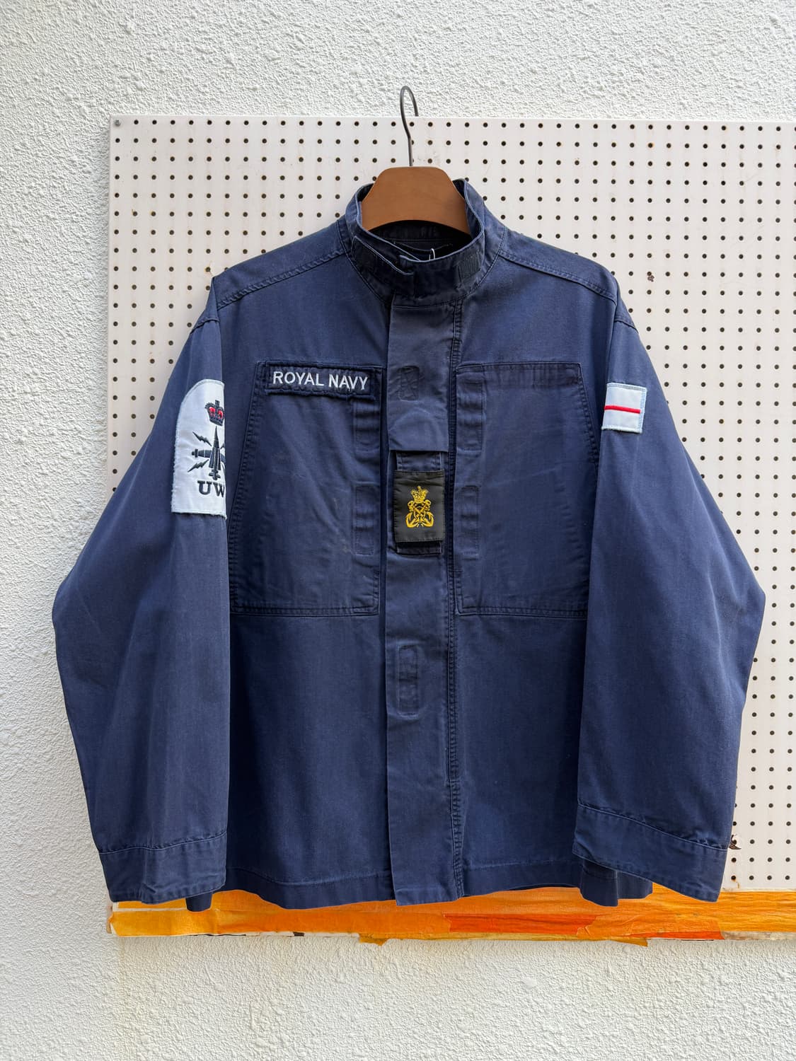 BRITISH MILITARY ROYAL NAVY 영국해군밀리터리워크자켓 상품이미지1