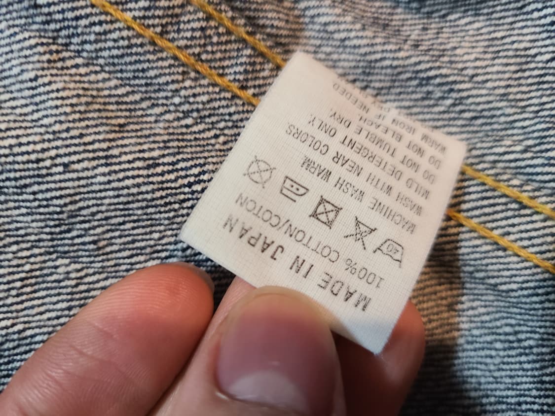 오어슬로우 1세대 데님 거의 새거 상품이미지5