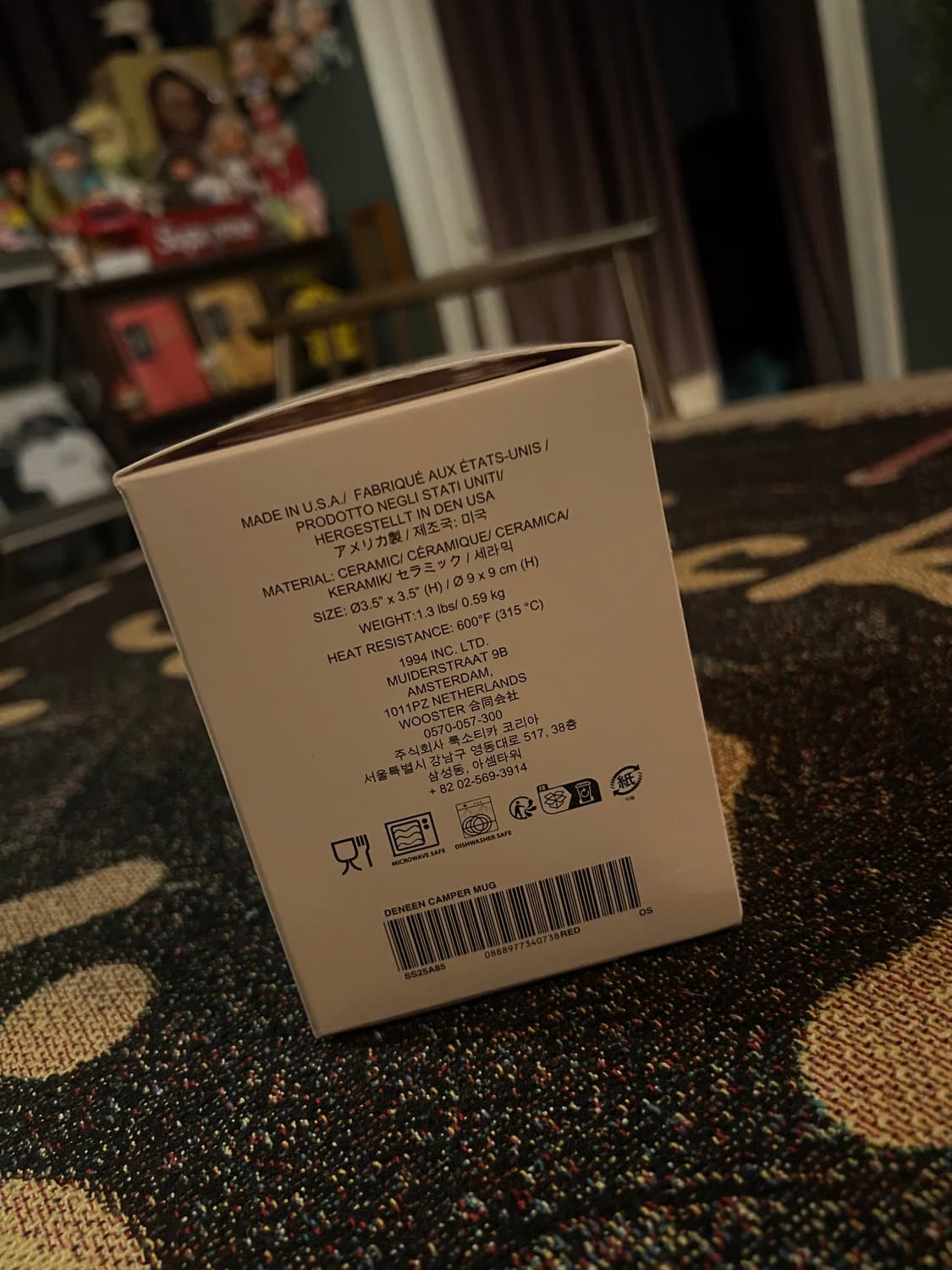 [OS] 슈프림 x 드닌 캠퍼 머그 레드 - 25SS 상품이미지3