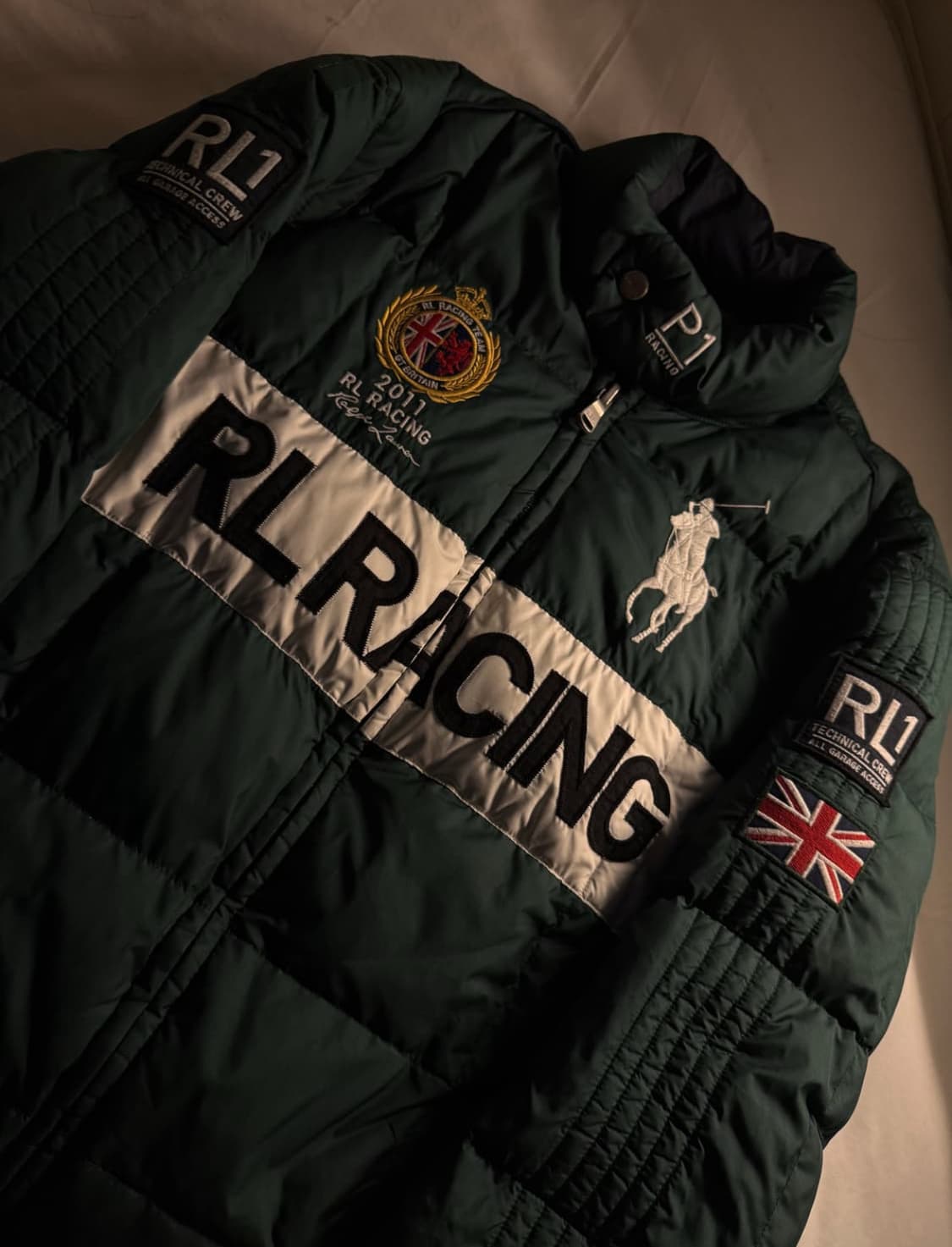 (정품)폴로 치프키프 빅포니 레이싱 패딩(초희귀)(계좌거래) 상품이미지3