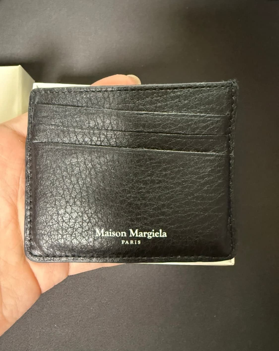 급처) 메종 마르지엘라 블랙 카드지갑 상품이미지2
