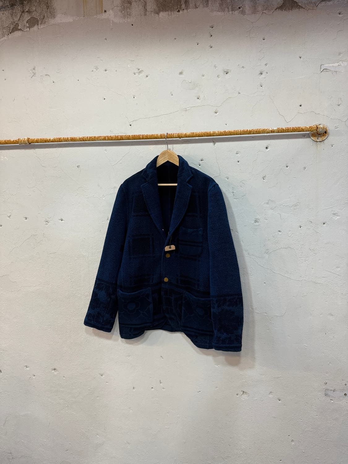 js homstead x hand light 인디고 블랭킷 상품이미지4