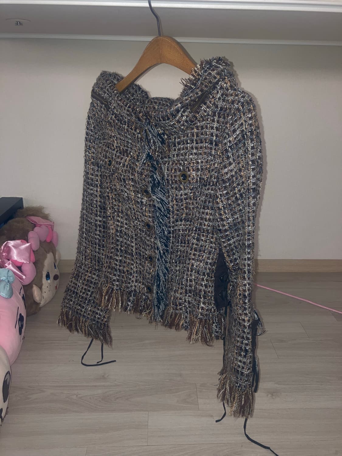 y2k 오리엔탈 에스닉 그런지 웨스턴 자켓 데님팬츠 부츠컷 상품이미지3