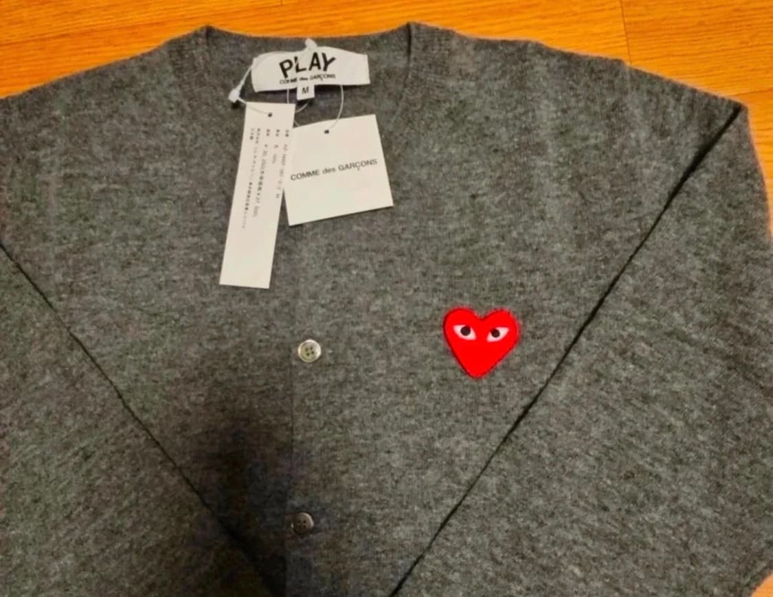 꼼데가르송 여성 라운드 가디건(새상품) 상품이미지2