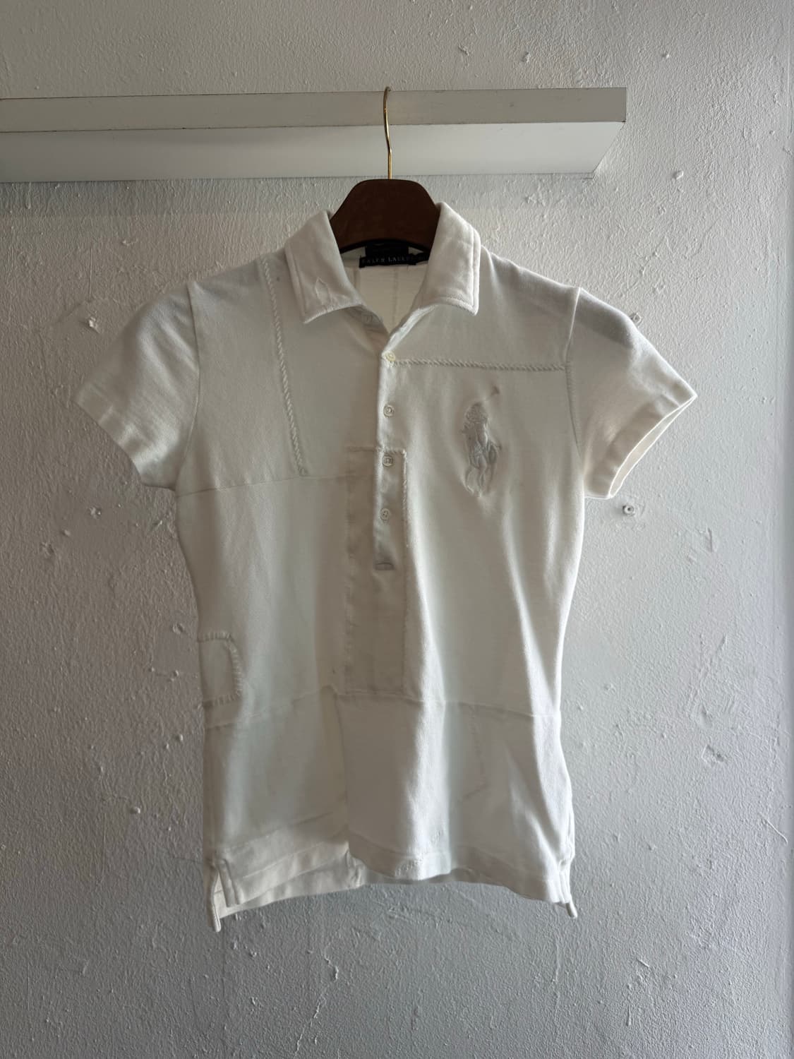 빅포니 패치워크 카라티 상품이미지1