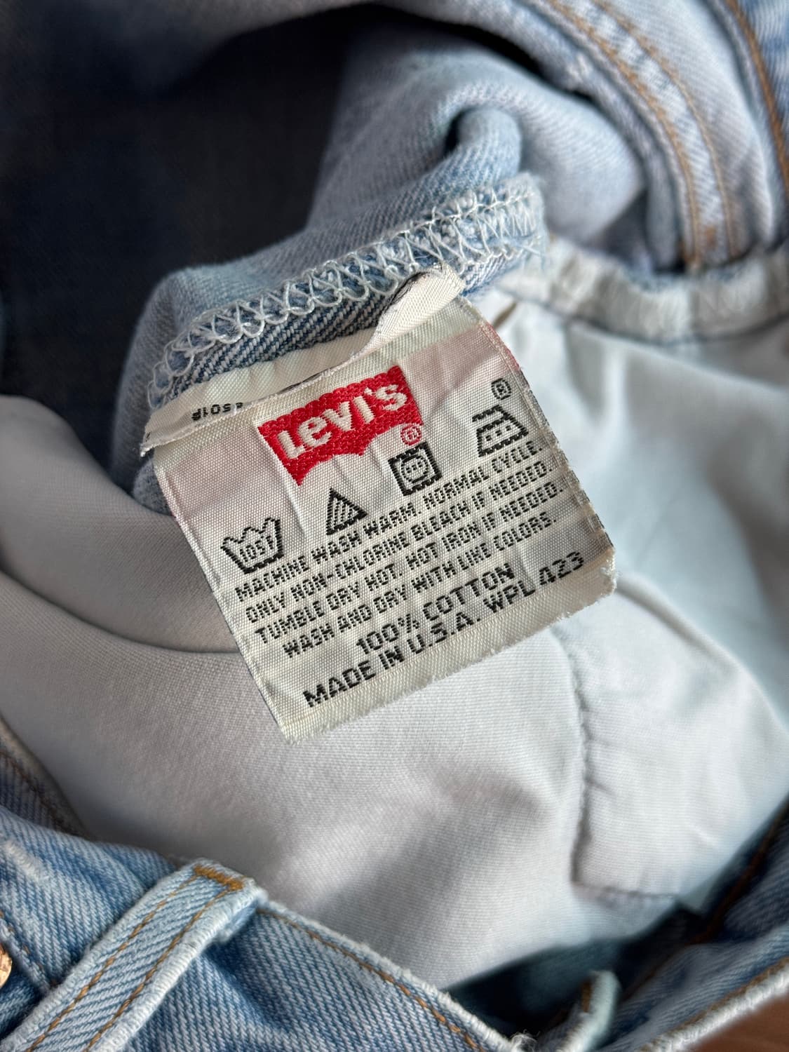 [34]90's 리바이스 501XX Made in USA 데님 팬츠 상품이미지6
