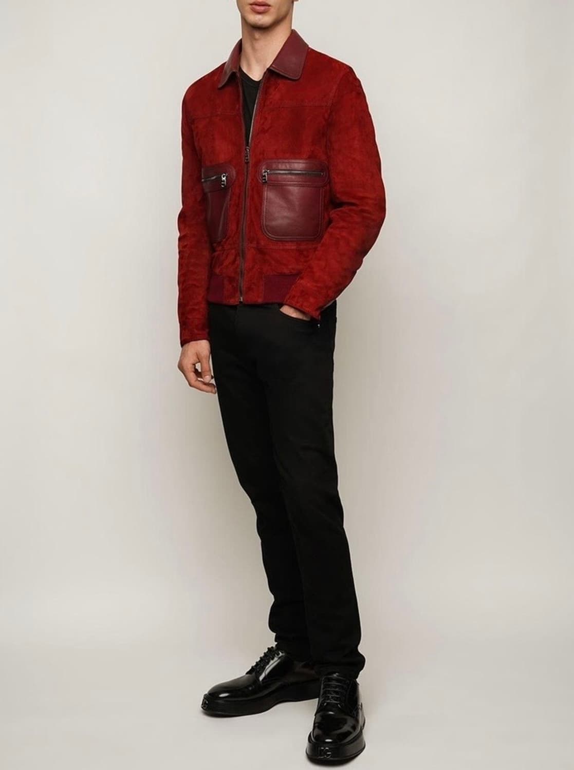 돌체앤가바나 가죽 자켓 상품이미지1