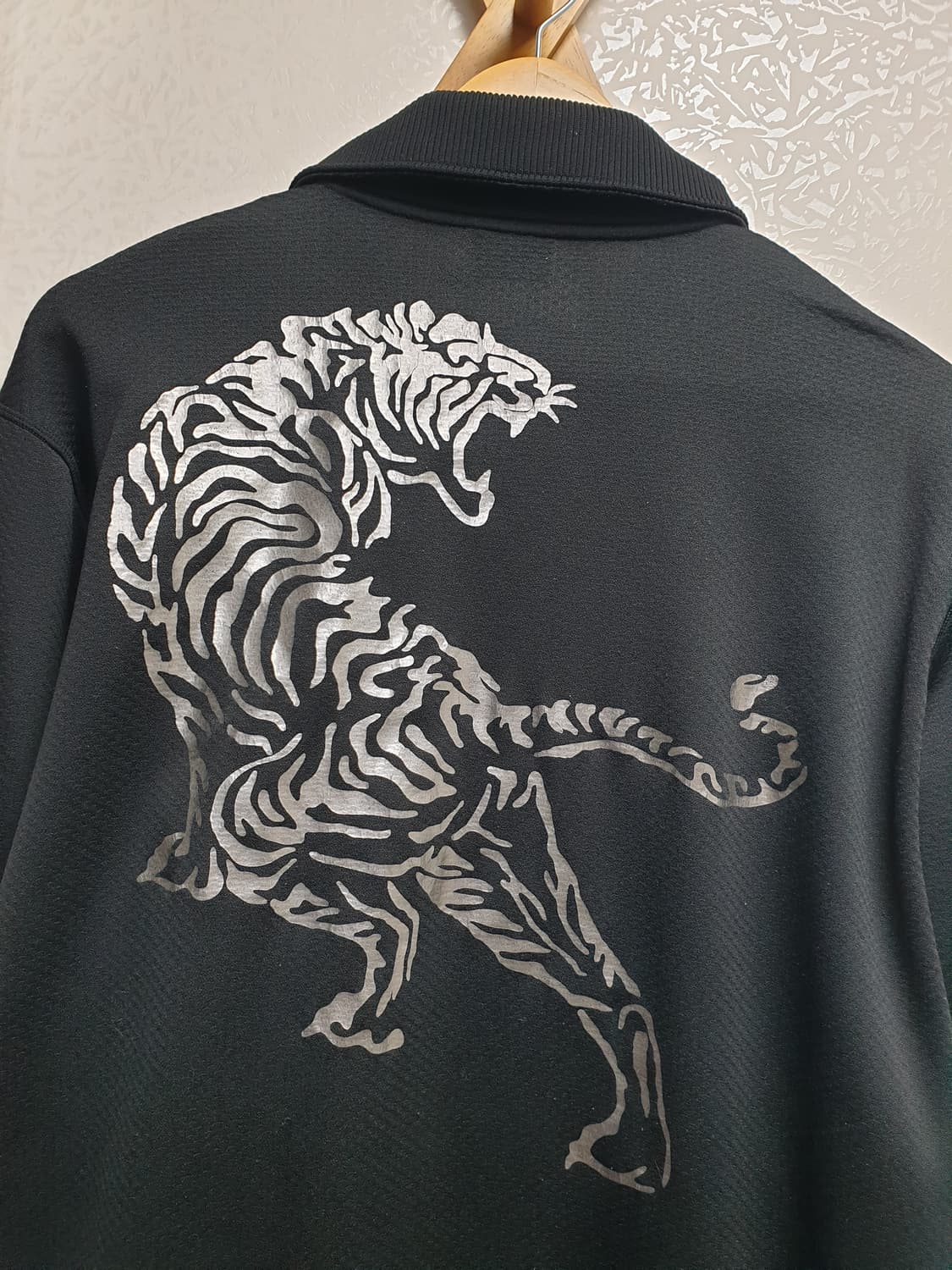 [xxl/110] 오니츠카타이거 실버타이거 트랙탑 블랙 상품이미지4