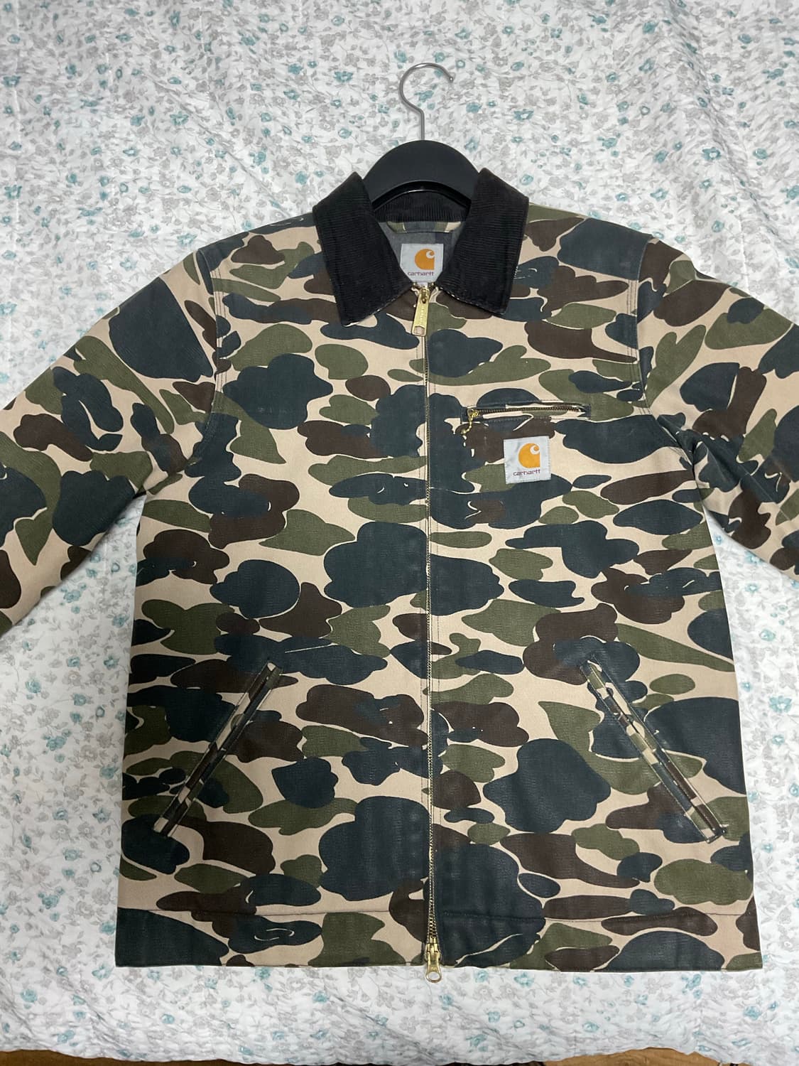 칼하트 디트로이트 자켓 카모 s 상품이미지1